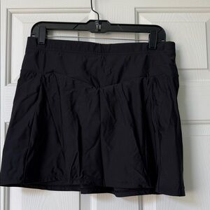Black Shaping Swim Skirt